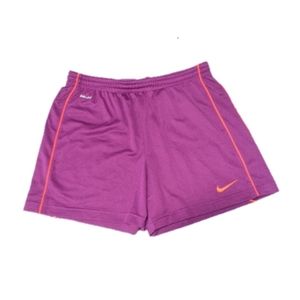 Women's NIKE DRI-FIT Magenta Shorts